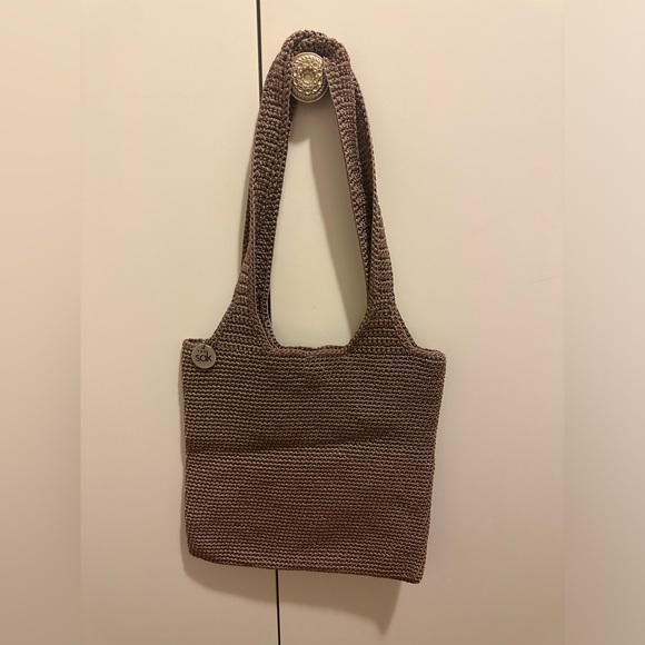 Crochet shoulder bag. LIKE NEW - Picture 1 of 4